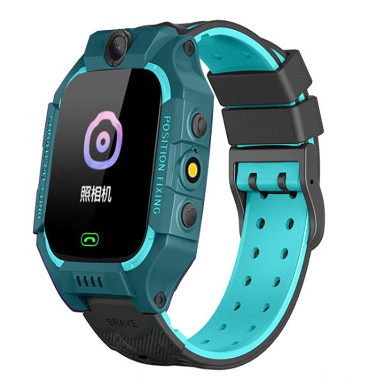 Z6 Children Phone Watch Smart Positioning Full Touch Screen Student Watch(Green)) by buy2fix