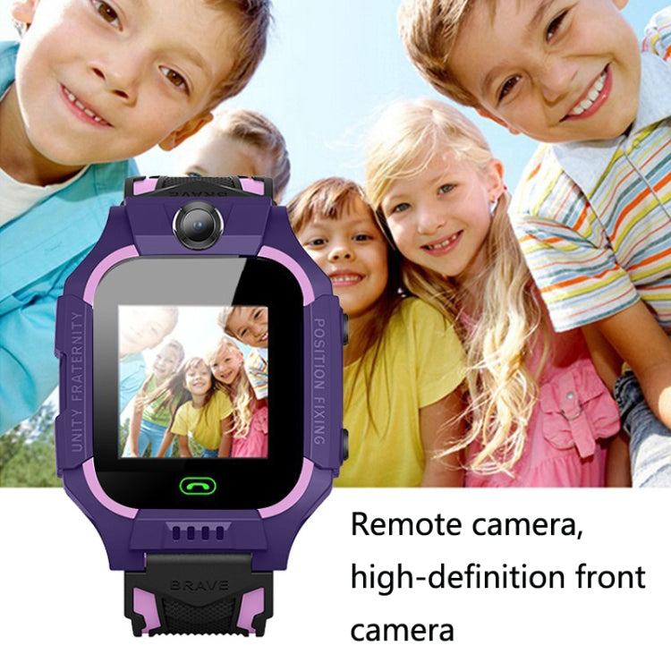 Z6 Children Phone Watch Smart Positioning Full Touch Screen Student Watch(Green)) by buy2fix