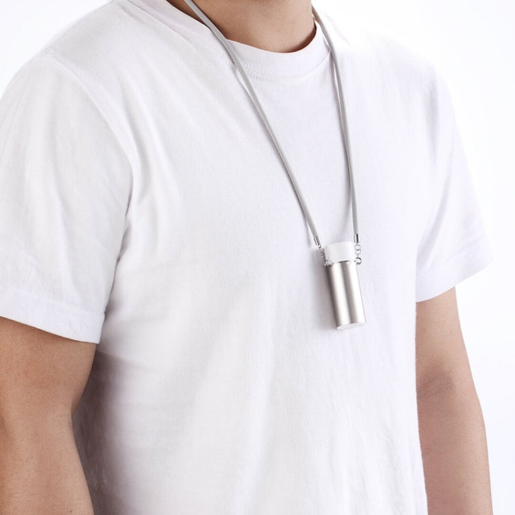EP205 Portable Air Purifier Negative Ion Necklace Hanging Collar Purifier(Silver) - Air Purifiers & Accessories by buy2fix | Online Shopping UK | buy2fix