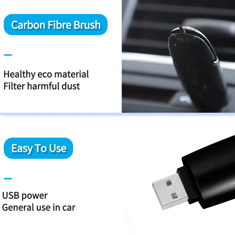 EP204 Portable USB Car Negative Ion Air Purifier(Black) - Air Purifier by buy2fix | Online Shopping UK | buy2fix