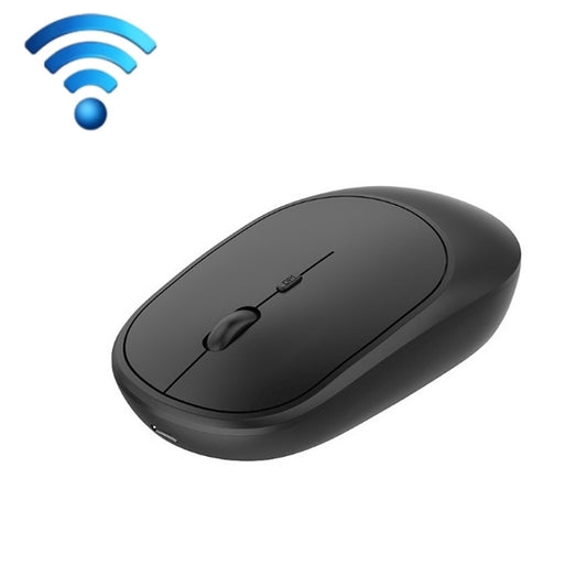 M030 4 Keys 1600DPI Laptop Office Mute Mouse, Style: Wireless (Black) by buy2fix