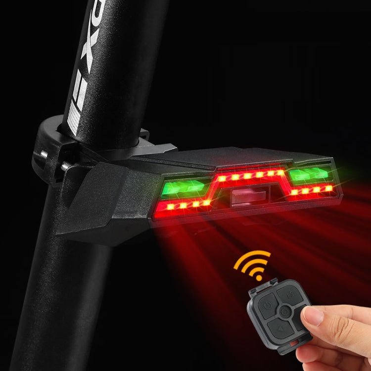 WEST BIKING Mountain Bike Wireless Remote Control USB Charging Riding Warning Turning Light(Remote Steering Taillight) by WEST BIKING