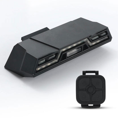 WEST BIKING Mountain Bike Wireless Remote Control USB Charging Riding Warning Turning Light(Remote Steering Taillight) by WEST BIKING