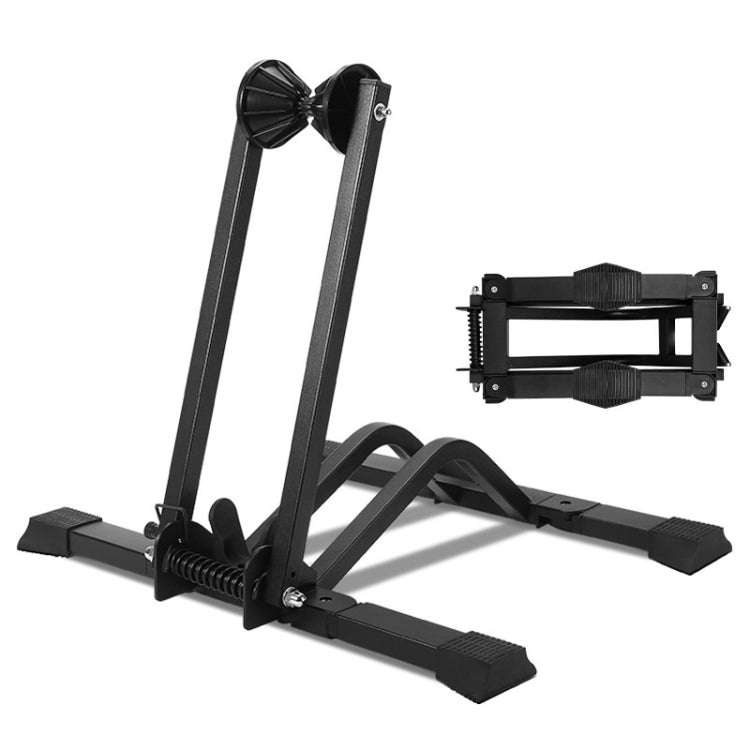 WEST BIKING Portable Bicycle Parking Display Stand(Black) by WEST BIKING