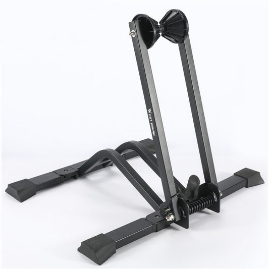 WEST BIKING Portable Bicycle Parking Display Stand(Black) by WEST BIKING