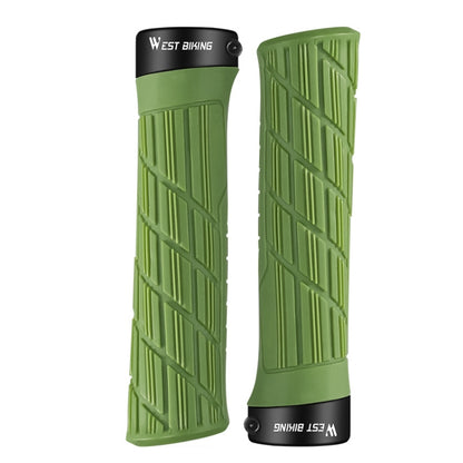 WEST BIKING Bicycle Anti-Skid And Shock-Absorbing Comfortable Grip Cover(Ink) by WEST BIKING
