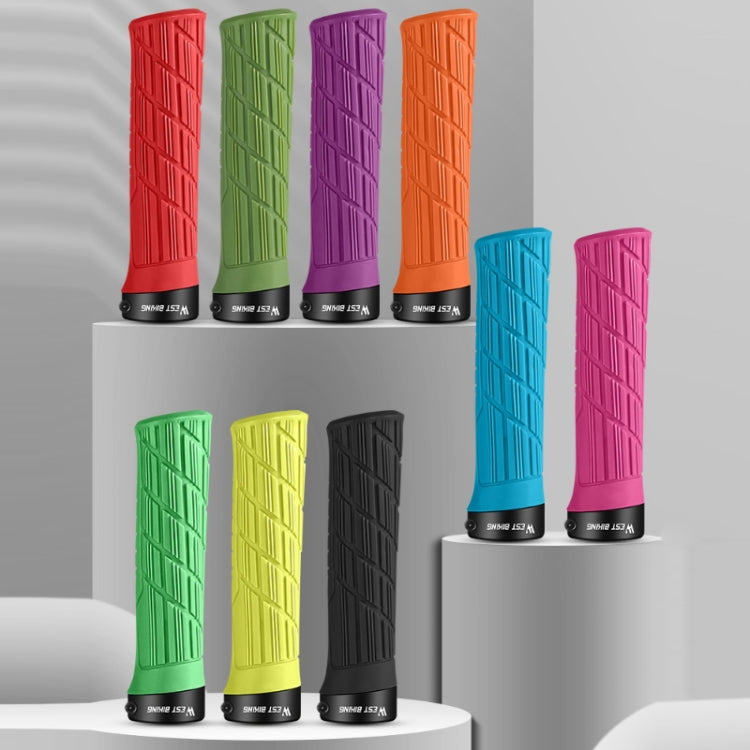 WEST BIKING Bicycle Anti-Skid And Shock-Absorbing Comfortable Grip Cover(Ink) by WEST BIKING