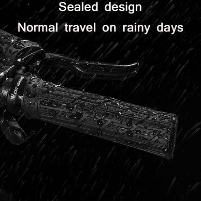 WEST BIKING Bicycle Anti-Skid And Shock-Absorbing Comfortable Grip Cover(Purple) by WEST BIKING