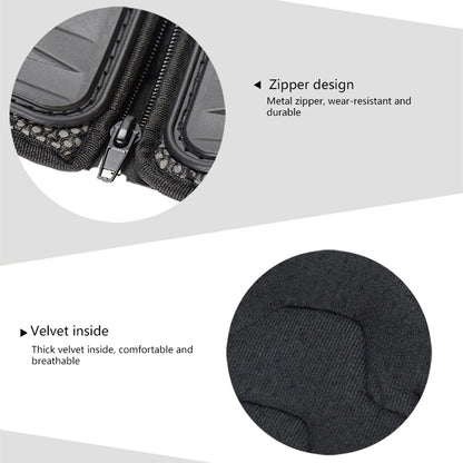 GHOST RACING Motorcycle Protective Gear Children Safety Riding Sport Vest + Knee Pads + Elbow Pads Protective Suit(Black) - Protective Gear by GHOST RACING | Online Shopping UK | buy2fix