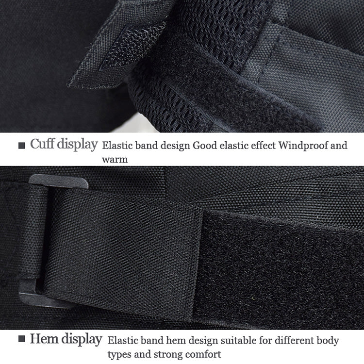GHOST RACING GR-Y05 Motorcycle Cycling Cloth Men Knight Racing Jacket Keep Warm Anti-Fall Locomotive Off-Road Suit, Size: M(Black) - Protective Gear by GHOST RACING | Online Shopping UK | buy2fix