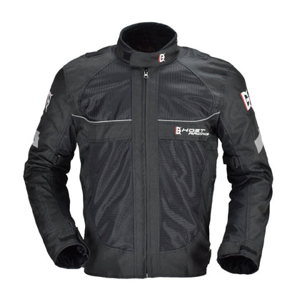 GHOST RACING GR-Y05 Motorcycle Cycling Cloth Men Knight Racing Jacket Keep Warm Anti-Fall Locomotive Off-Road Suit, Size: XXL(Black) - Protective Gear by GHOST RACING | Online Shopping UK | buy2fix