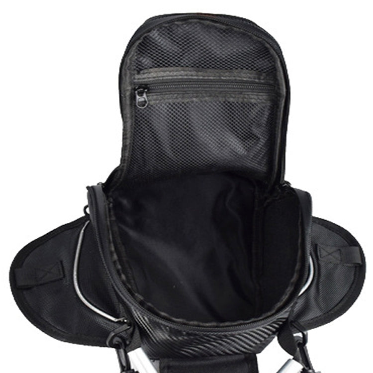 GHOST RACING GR-YXB08 Motorcycle Bag Touch Navigation Fuel Tank Package Dust Waist Bag(Without Magnet (Black)) - Bags & Luggages by GHOST RACING | Online Shopping UK | buy2fix