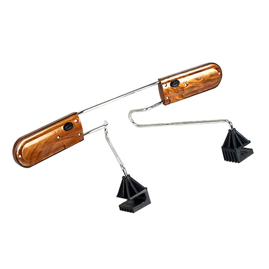 Automobile Stainless Steel Retractable Drying Rack Suit Hanger, Colour: Peach Wood Grain by buy2fix