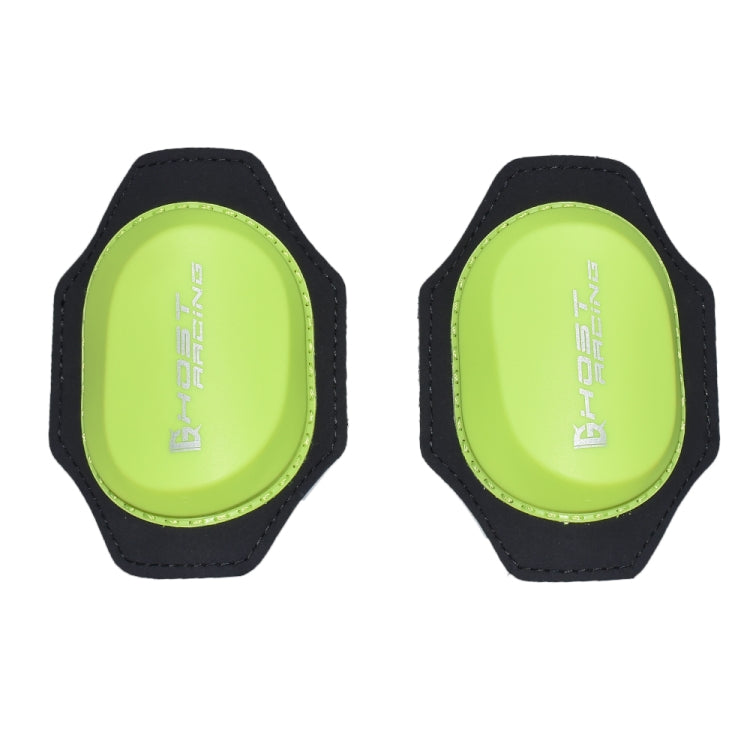 GHOST RACING GR-MB01 Motorcycle Protective Gear Knee Protective Abrasion(Fluorescent Green) - Protective Gear by GHOST RACING | Online Shopping UK | buy2fix