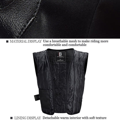 GHOST RACING GR-Y09 Motorcycle Four Seasons Racing Suit Locomotive Riding Anti-Fall Rally Suit, Size: XXXL(Black) - Protective Gear by GHOST RACING | Online Shopping UK | buy2fix