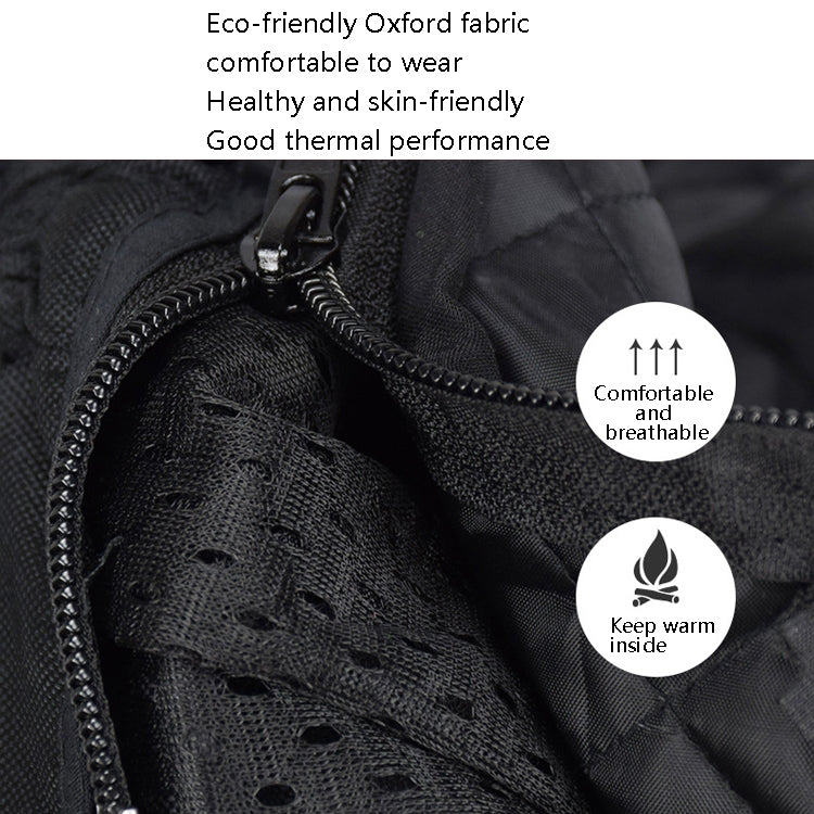 GHOST RACING GR-K06 Motorcycle Riding Trousers Racing Motorcycle Anti-Fall Windproof Keep Warm Pants, Size: XXL(Black) - Protective Gear by GHOST RACING | Online Shopping UK | buy2fix