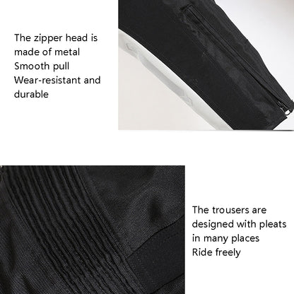 GHOST RACING GR-K06 Motorcycle Riding Trousers Racing Motorcycle Anti-Fall Windproof Keep Warm Pants, Size: XXXL(Grey) - Protective Gear by GHOST RACING | Online Shopping UK | buy2fix