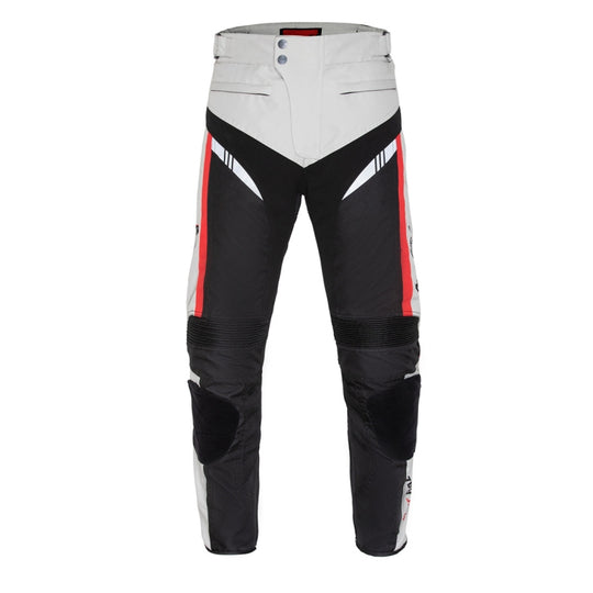 GHOST RACING GR-K06 Motorcycle Riding Trousers Racing Motorcycle Anti-Fall Windproof Keep Warm Pants, Size: XXL(Grey)