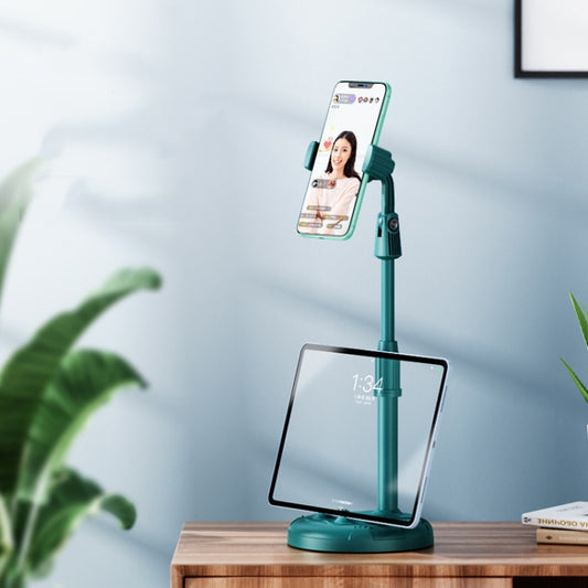 Cat Claw Telescopic Mobile Phone Holder Multifunctional Desktop Live Lazy Bracket(Ink Green) - Stand by buy2fix | Online Shopping UK | buy2fix