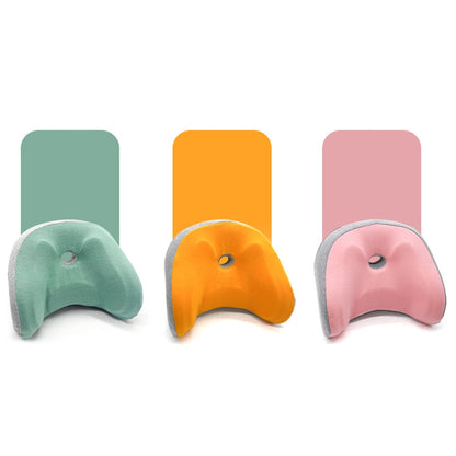 Children Car Head Pillow Car Interior Supplies Travel Sleep Adjustable U-Type Memory Cotton Neck Pillow(Pink) by buy2fix