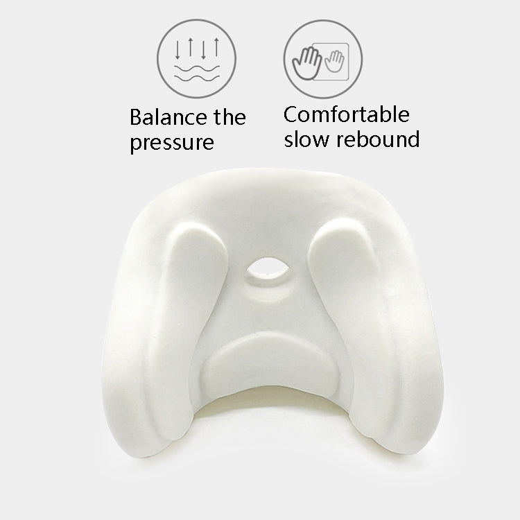 Children Car Head Pillow Car Interior Supplies Travel Sleep Adjustable U-Type Memory Cotton Neck Pillow(Pink) by buy2fix