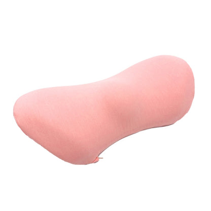 Car Supplies Lumbar Support Memory Foam Car Backrest Lumbar Cushion Seat Cushion Lumbar Pillow, Colour: Comfortable Pink by buy2fix