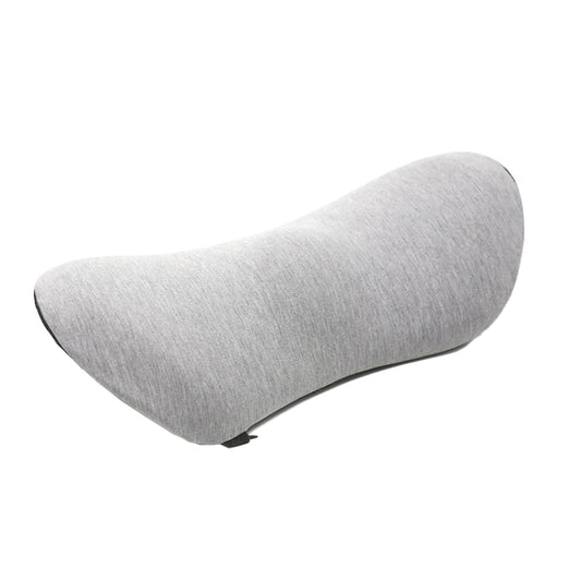 Car Supplies Lumbar Support Memory Foam Car Backrest Lumbar Cushion Seat Cushion Lumbar Pillow, Colour: Light Gray+Dark Gray - Seat Accessories by buy2fix | Online Shopping UK | buy2fix