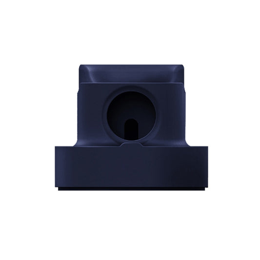 2 In 1 Smart Watch Charging Bracket Desktop Silicone Watch Charging Stand For Apple Watch(Deep Blue) - Charger / Holder by buy2fix | Online Shopping UK | buy2fix
