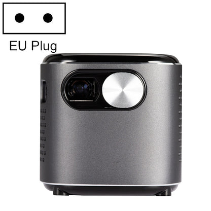 D048B 2.4G/5G WiFi Mini Smart Touch Bluetooth Projector Portable HD Phone Projector(EU Plug) - Mini Projector by buy2fix | Online Shopping UK | buy2fix