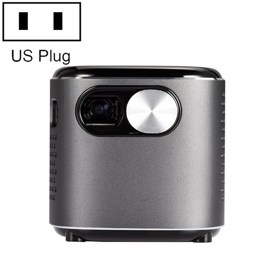 D048B 2.4G/5G WiFi Mini Smart Touch Bluetooth Projector Portable HD Phone Projector(US Plug) - Mini Projector by buy2fix | Online Shopping UK | buy2fix