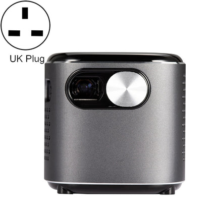 D048B 2.4G/5G WiFi Mini Smart Touch Bluetooth Projector Portable HD Phone Projector(UK Plug) - Mini Projector by buy2fix | Online Shopping UK | buy2fix