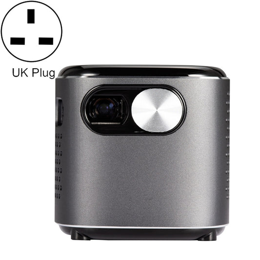 D048B 2.4G/5G WiFi Mini Smart Touch Bluetooth Projector Portable HD Phone Projector(UK Plug) - Mini Projector by buy2fix | Online Shopping UK | buy2fix