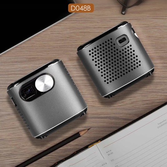 D048B 2.4G/5G WiFi Mini Smart Touch Bluetooth Projector Portable HD Phone Projector(AU Plug) - Mini Projector by buy2fix | Online Shopping UK | buy2fix
