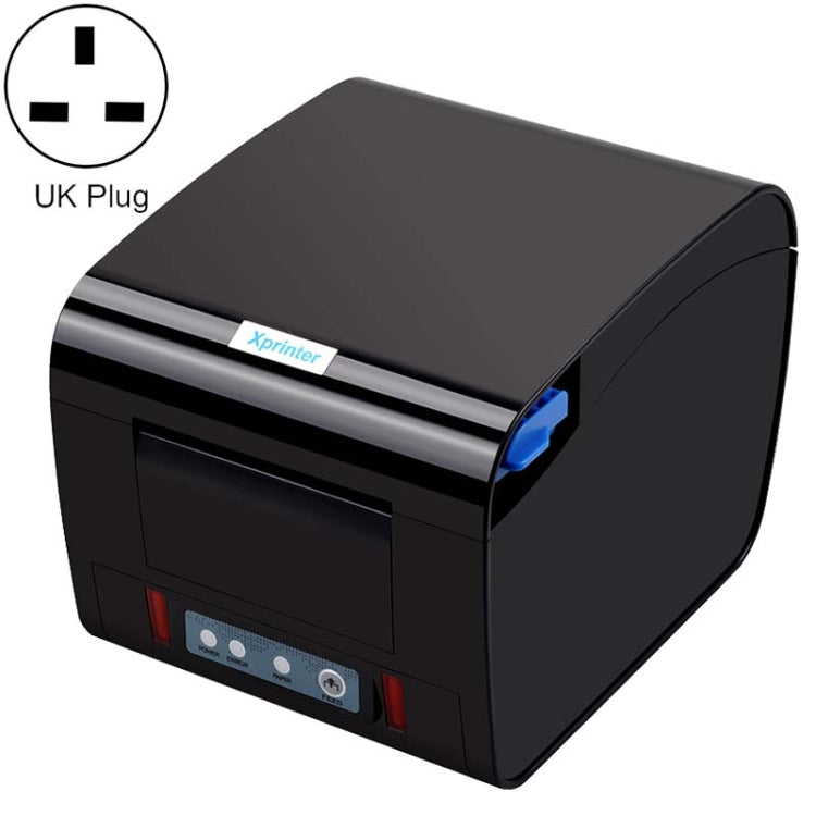 Xprinter XP-D230H 80mm Thermal Express List Printer with Sound and Light Alarm, Style:USB(UK Plug) - Receipt Printers by Xprinter | Online Shopping UK | buy2fix