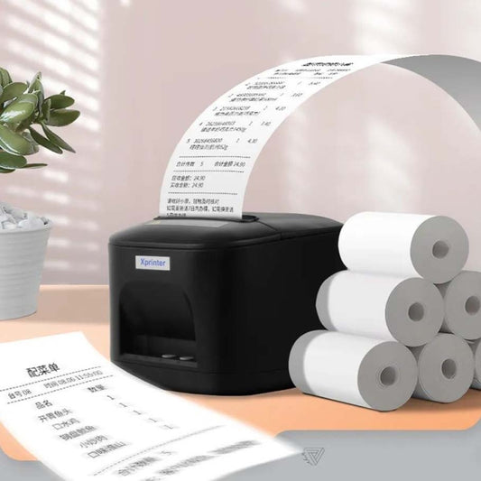 Xprinter XP-T80 72mm Portable Express List Thermal Receipt Printer, Style:USB Port(UK Plug) - Receipt Printers by Xprinter | Online Shopping UK | buy2fix