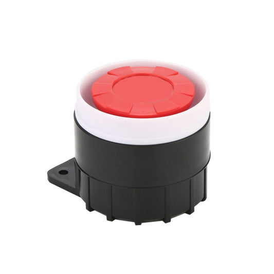 BJ-1K High-Decibel Active Buzzer Dual Audio Electronic Siren Alarm Wall-Mounted Anti-Theft Buzzer, Voltage: 220V(Red White Black) - Others Alarm by buy2fix | Online Shopping UK | buy2fix