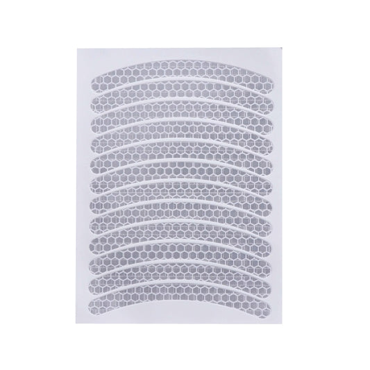 Jg-Phc-12 Children Bicycle Scooter Reflective Sticker Night Warning Riding Contour Sticker(White) by buy2fix