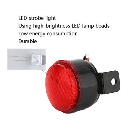 2 PCS BC-3K 5-24V Industrial Sound And Light Alarm Motorcycle Sound Light Alarm - Others Alarm by buy2fix | Online Shopping UK | buy2fix
