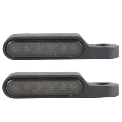 2 PCS Motorcycle Handle Turn Light Metal LED Indicator Light(Black) - Turn Signal by buy2fix | Online Shopping UK | buy2fix
