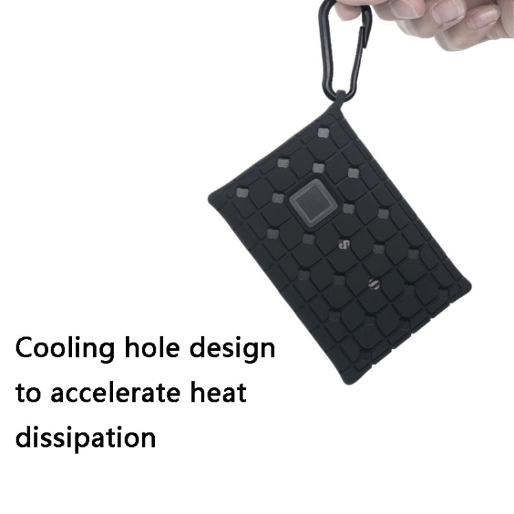 Mobile Solid State Drive Silicone Case For Samsung T7 Touch(Blue) by buy2fix