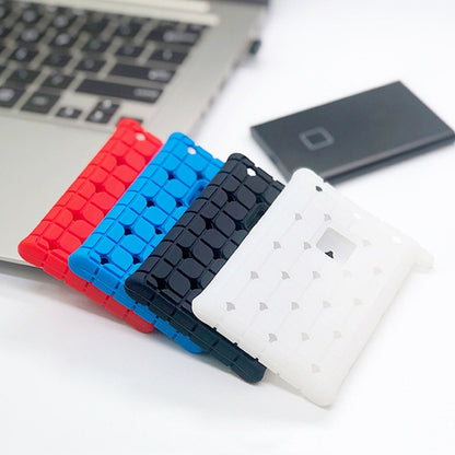 Mobile Solid State Drive Silicone Case For Samsung T7 Touch(Blue) by buy2fix