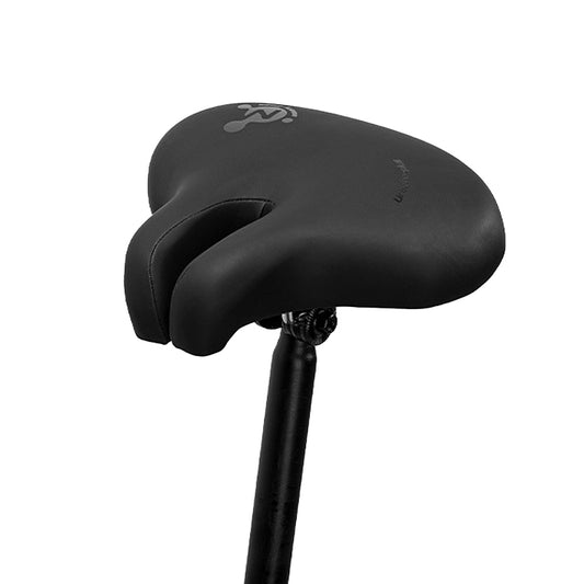 Bike No Nasal Seat Mountain Bike Saddle Comfortable Shock Absorption Bicycle Outdoor Cycling Accessories Saddle(Black) - Bicycle Saddle by buy2fix | Online Shopping UK | buy2fix