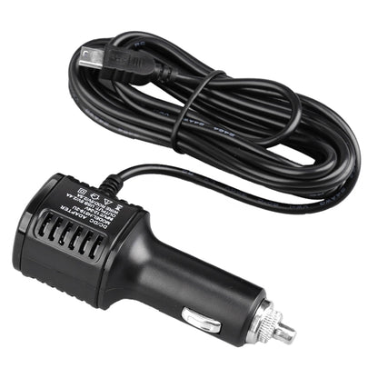 H519 Car Charger Driving Recorder Power Cord Dual USB With Display Charging Line, Specification: Mini Right Elbow - Cigar Socket by buy2fix | Online Shopping UK | buy2fix