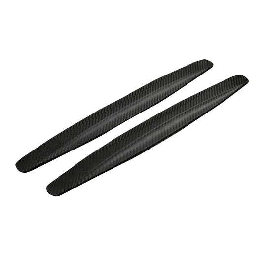 Car Front Rear Bumper Anti-Collision And Anti-Scratch Strips Body Scratch Decoration Stickers, Color: Black by buy2fix