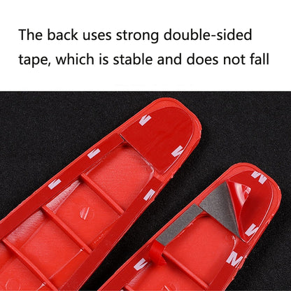 Car Front Rear Bumper Anti-Collision And Anti-Scratch Strips Body Scratch Decoration Stickers, Color: Black by buy2fix