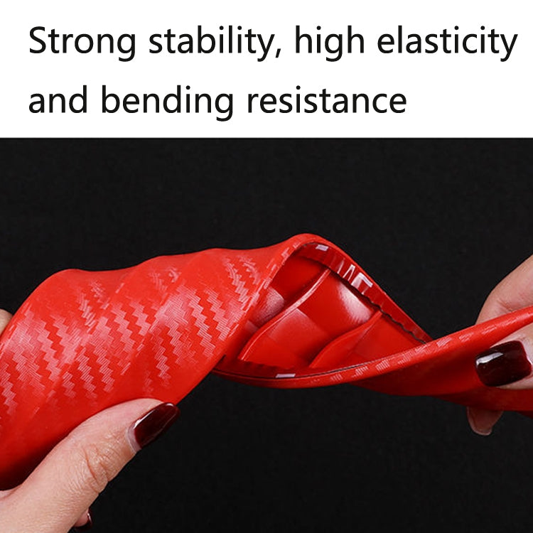 Car Front Rear Bumper Anti-Collision And Anti-Scratch Strips Body Scratch Decoration Stickers, Color: Black by buy2fix