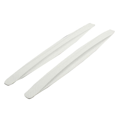 Car Front Rear Bumper Anti-Collision And Anti-Scratch Strips Body Scratch Decoration Stickers, Color: White by buy2fix