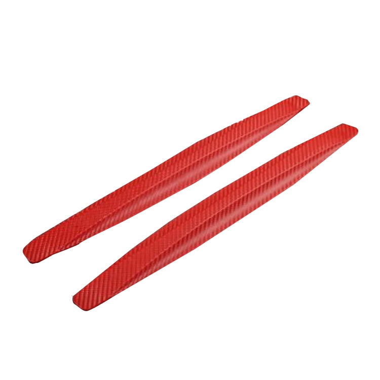 Car Front Rear Bumper Anti-Collision And Anti-Scratch Strips Body Scratch Decoration Stickers, Color: Red by buy2fix