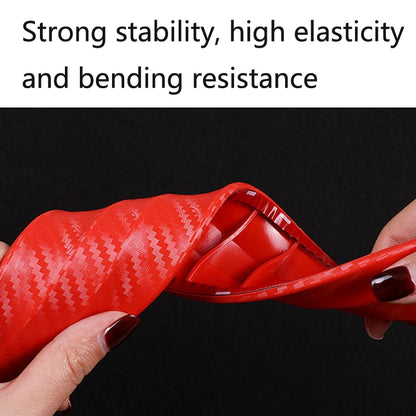 Car Front Rear Bumper Anti-Collision And Anti-Scratch Strips Body Scratch Decoration Stickers, Color: Red by buy2fix