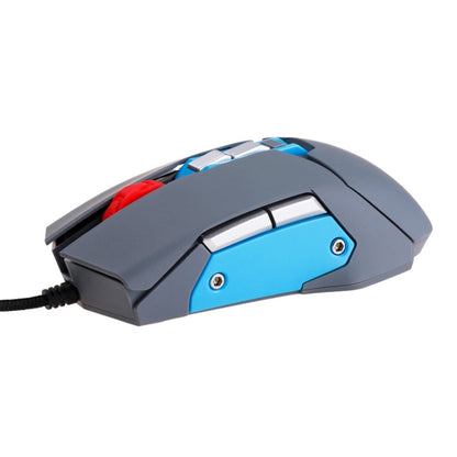 MOS9A 9 Keys 1600DPI Office Game USB Voice-Activated Voice Macro Programming Mouse, Cable Length: 2m by buy2fix